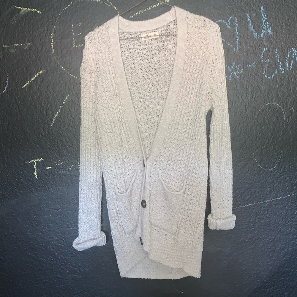 Button up sweater